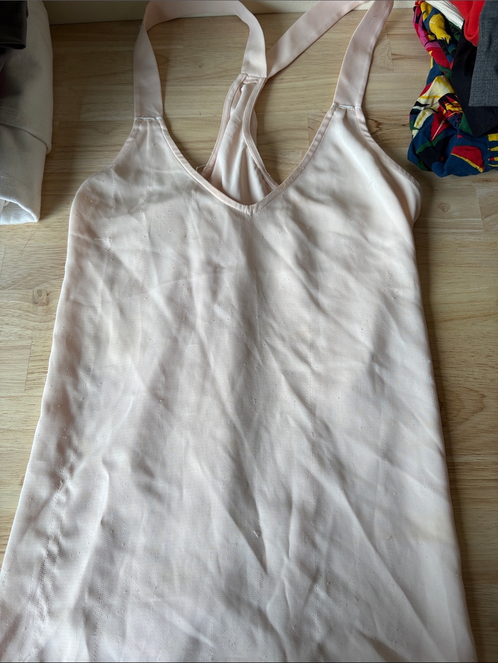 Negative Underwear Pale Blush V-Neck Tank